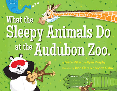 Sleepy Animals Do at Audubon Zoo Book