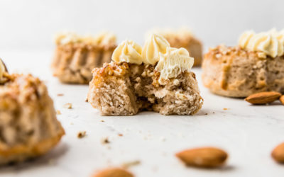 Upside-Down Honey Cakes