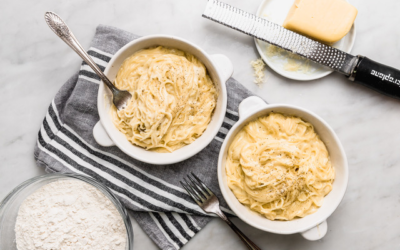 “Smac” and Cheese (Spaghetti de calabaza y queso)